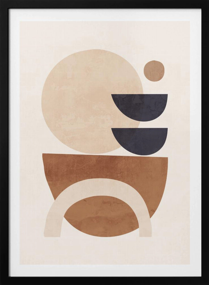 Abstrakte Minimalformen | Poster