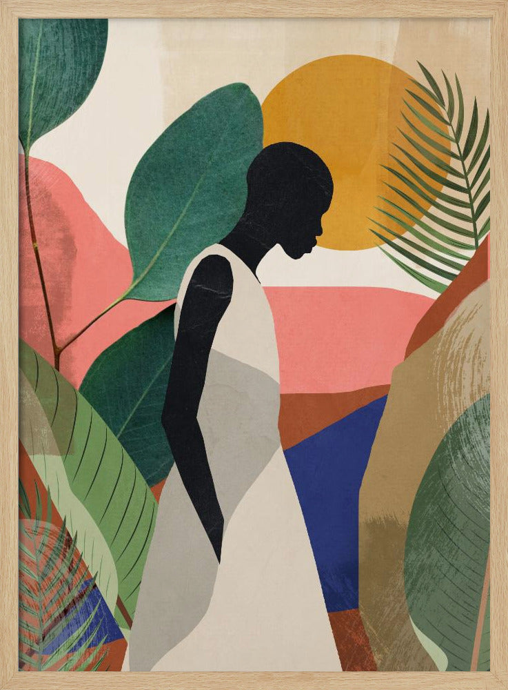 Ruhige Silhouette | Poster