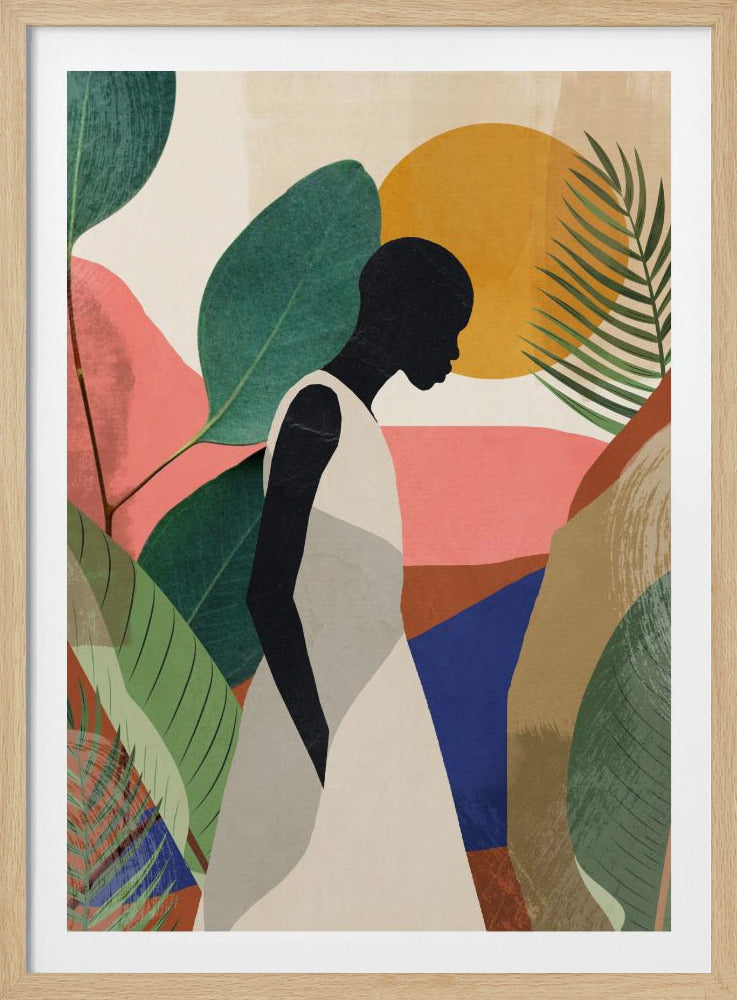 Ruhige Silhouette | Poster