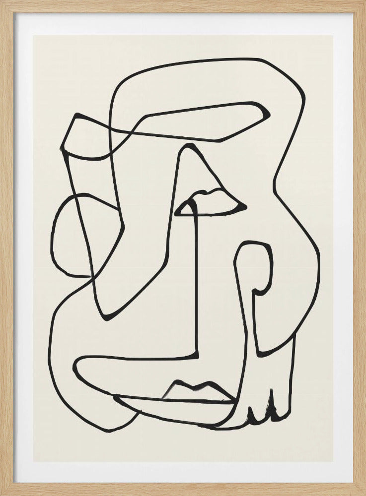 Abstract Line Art | Poster