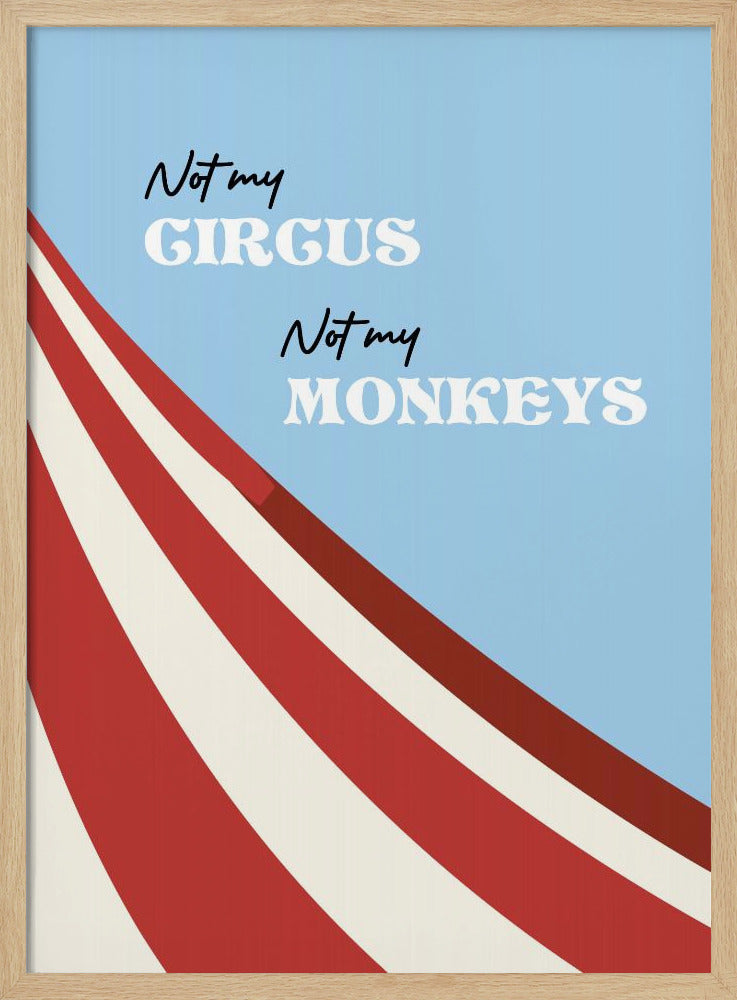 Nicht mein Zirkus | Poster