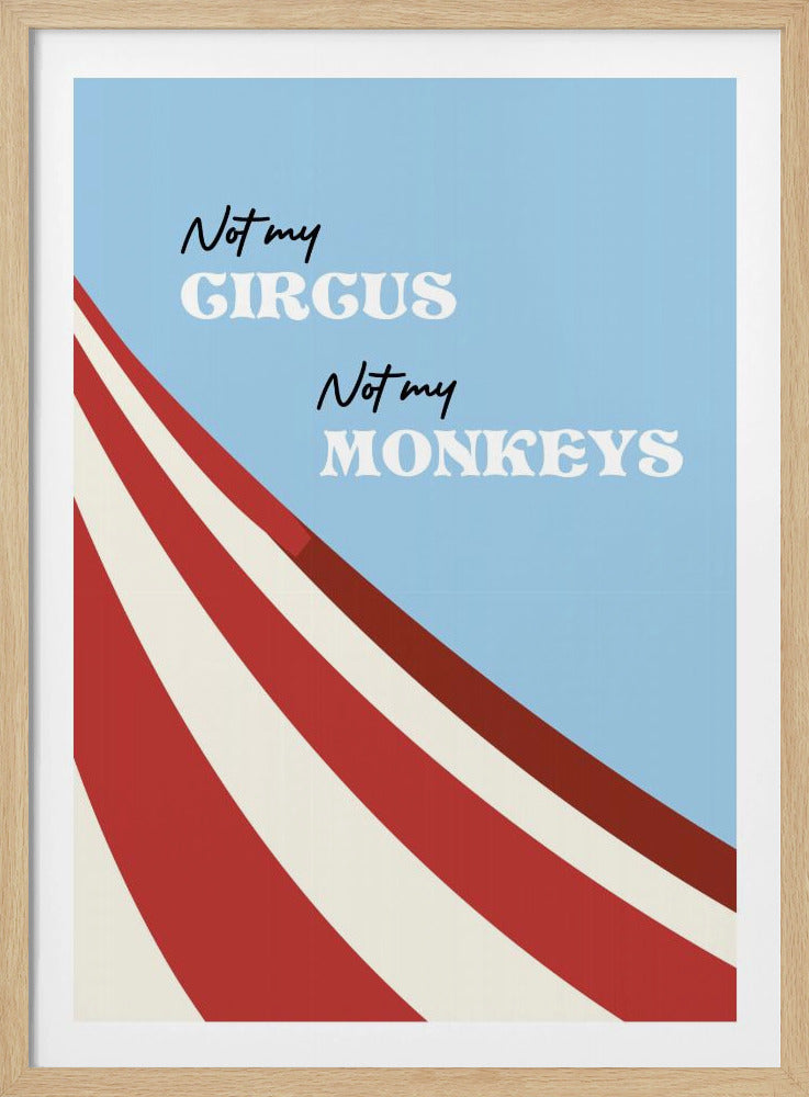 Nicht mein Zirkus | Poster