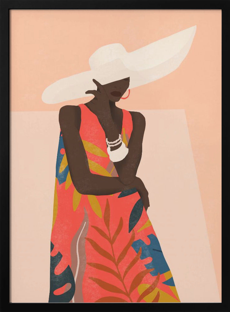 Tropisches Mädchen | Poster