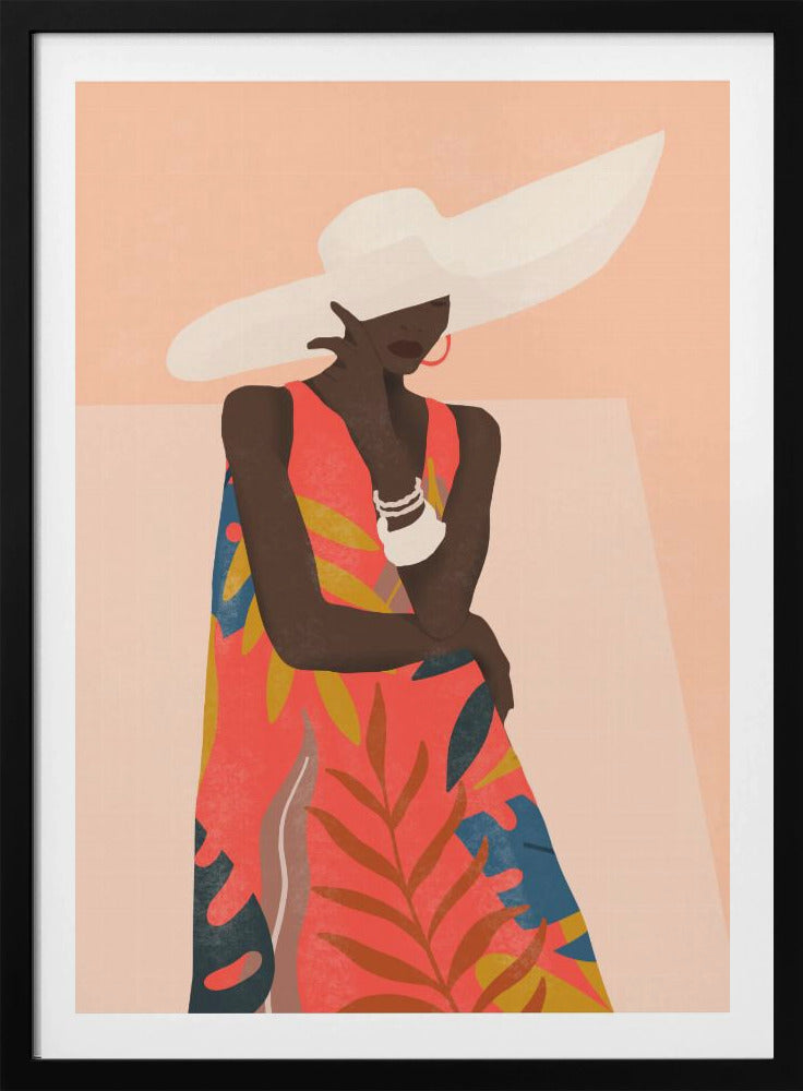 Tropisches Mädchen | Poster