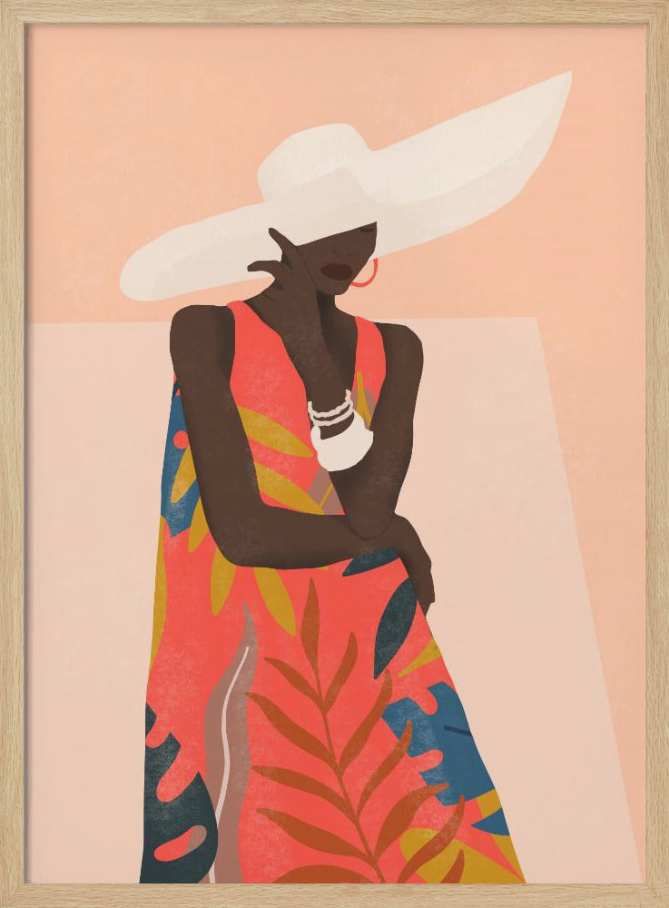 Tropisches Mädchen | Poster