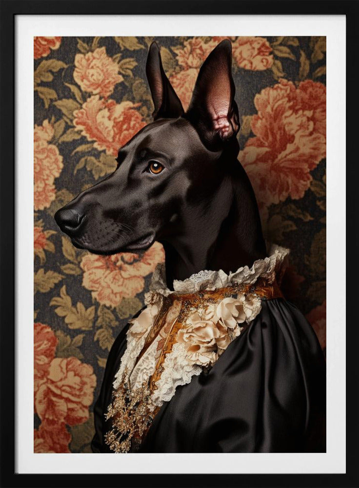 Die elegante Deutsche Dogge | Poster