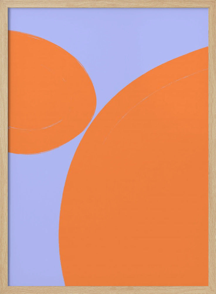 Orange Harmony Bliss | Poster