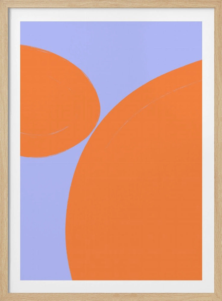 Orange Harmony Bliss | Poster