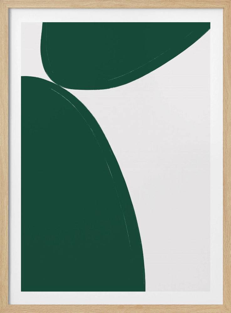 Grüner Minimalismus | Poster