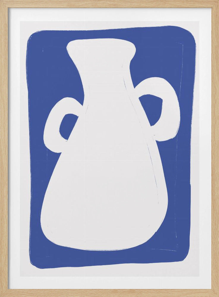 Vase mit zwei Henkeln | Poster
