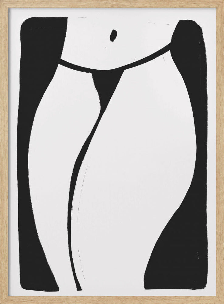 Geschwungene Silhouette | Poster