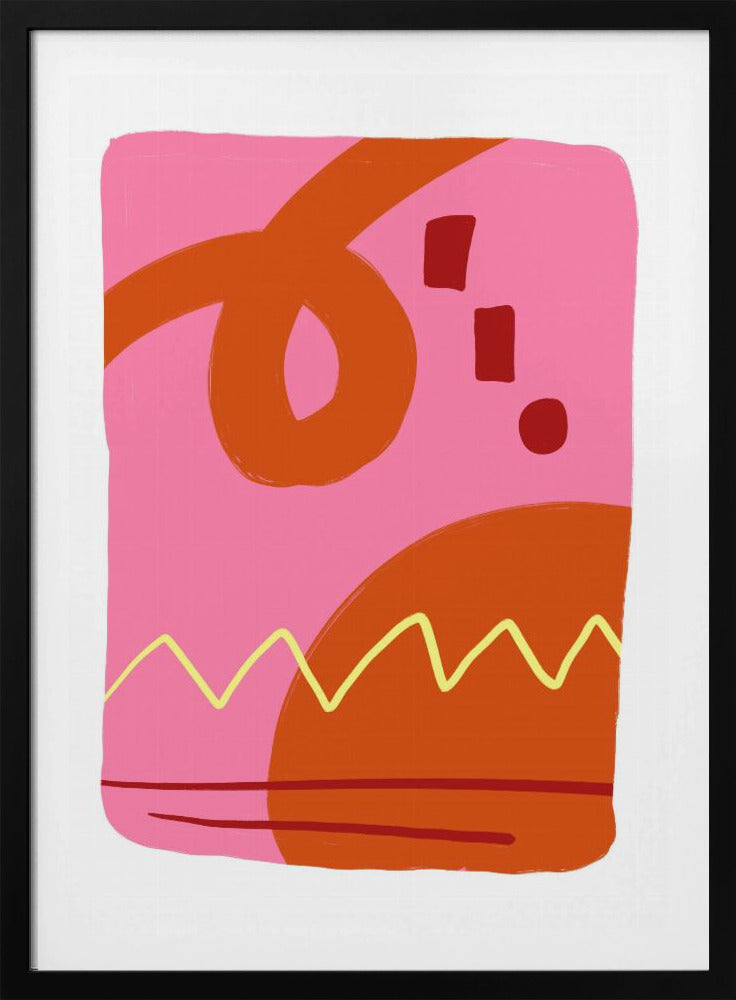 Kräftige geometrische Formen | Poster