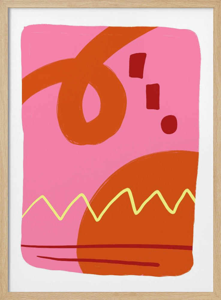 Kräftige geometrische Formen | Poster