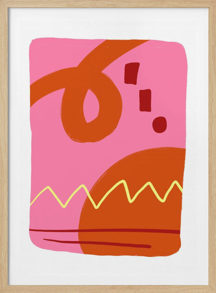 Kräftige geometrische Formen | Poster