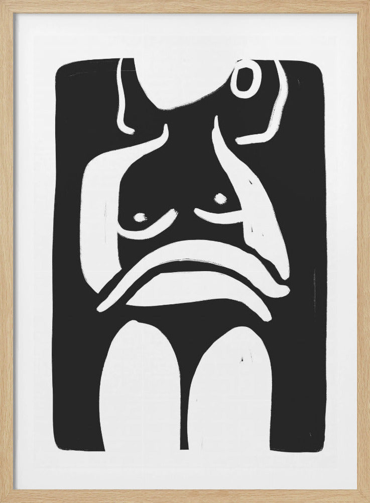 Abstrakte Silhouette | Poster