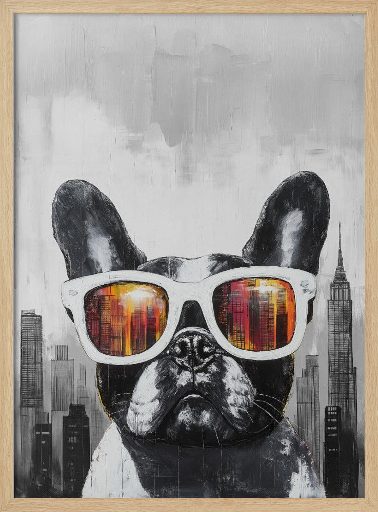 Bulldog - Too cool for School | Poster