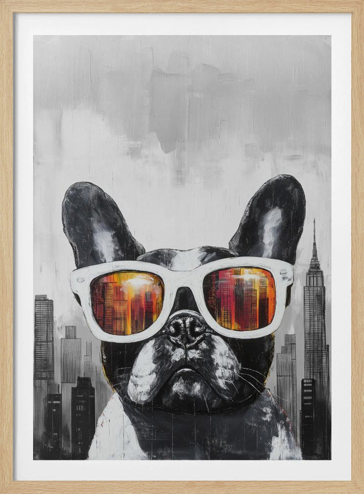 Bulldog - Too cool for School | Poster