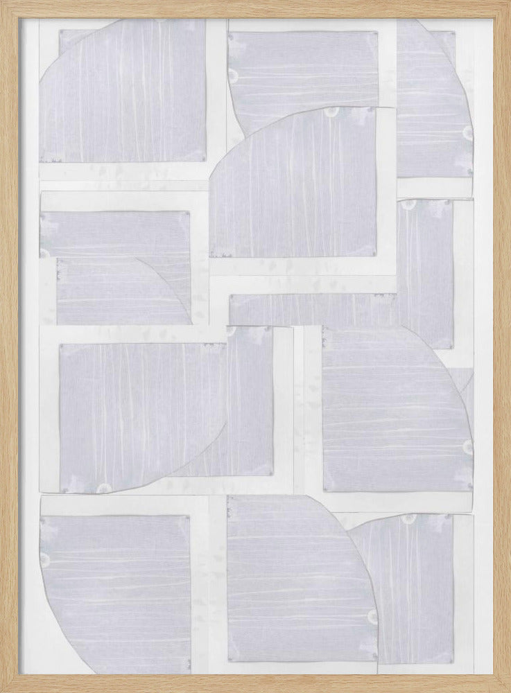 White Shapes | Poster