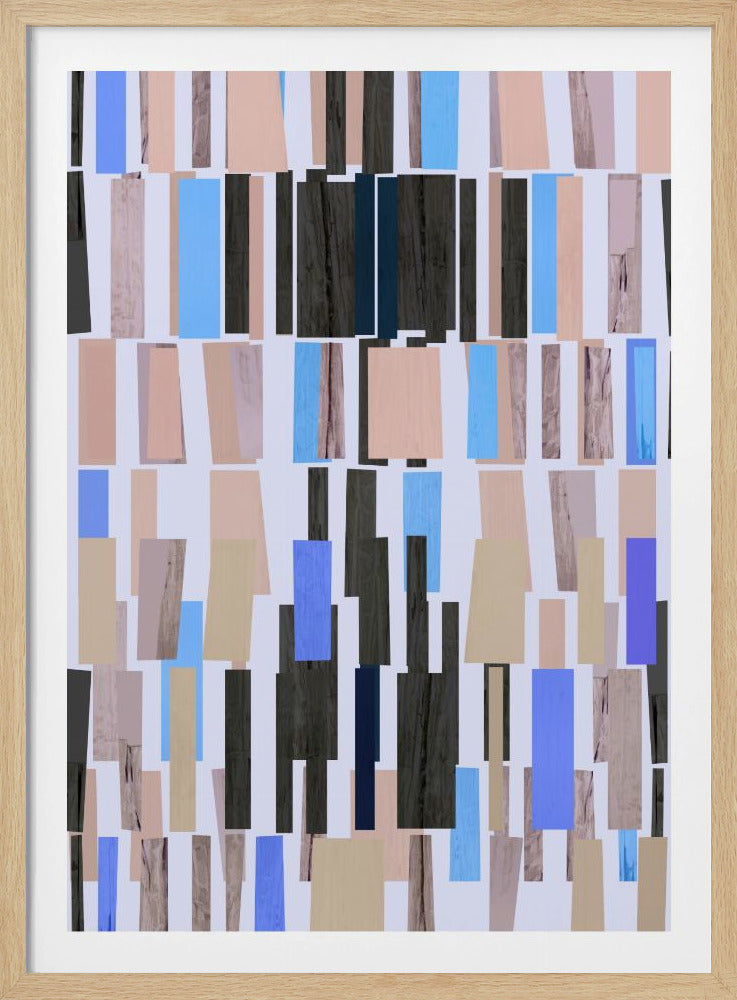 Farbblockkomposition | Poster