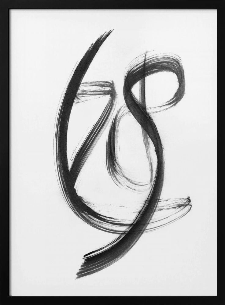 Pinselstrich02 18x24 | Poster