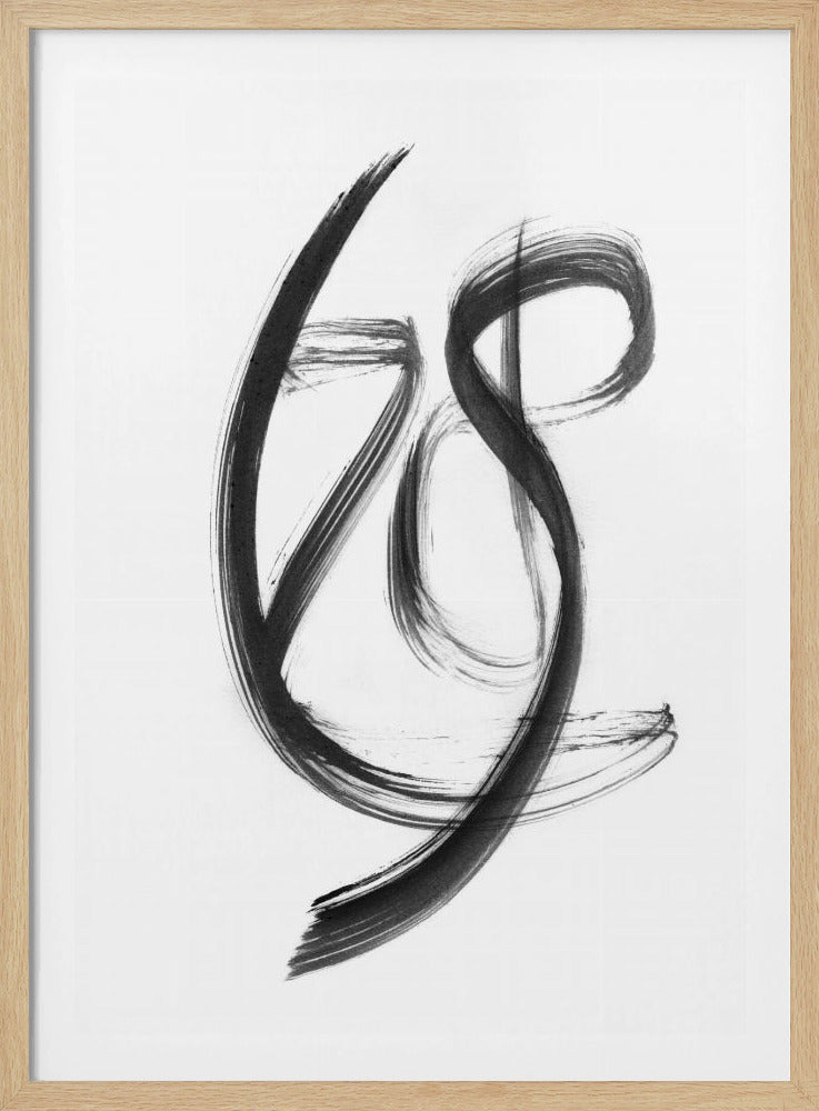 Pinselstrich02 18x24 | Poster