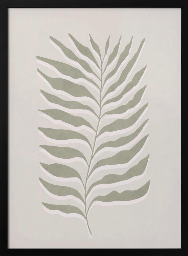 Olivgrünes Blatt | Poster