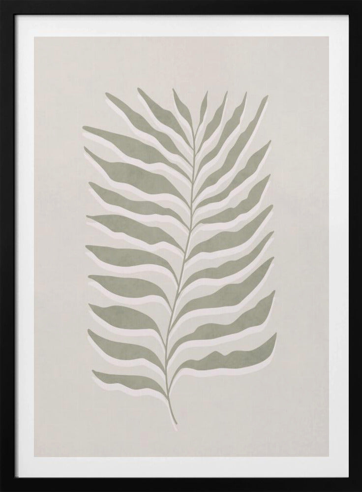 Olivgrünes Blatt | Poster