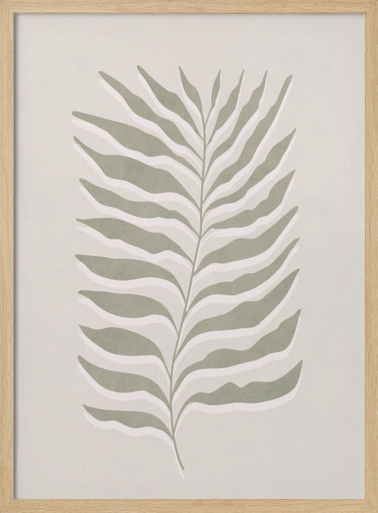 Olivgrünes Blatt | Poster