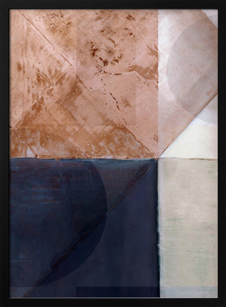 Abstraktes geometrisches Muster | Poster