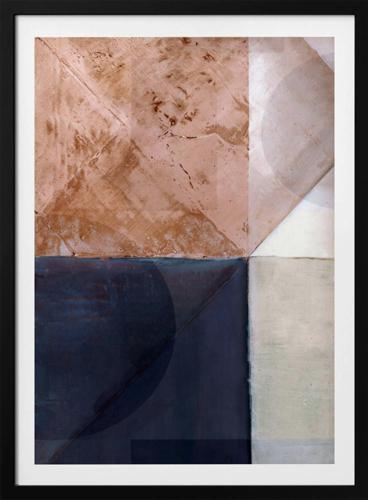 Abstraktes geometrisches Muster | Poster