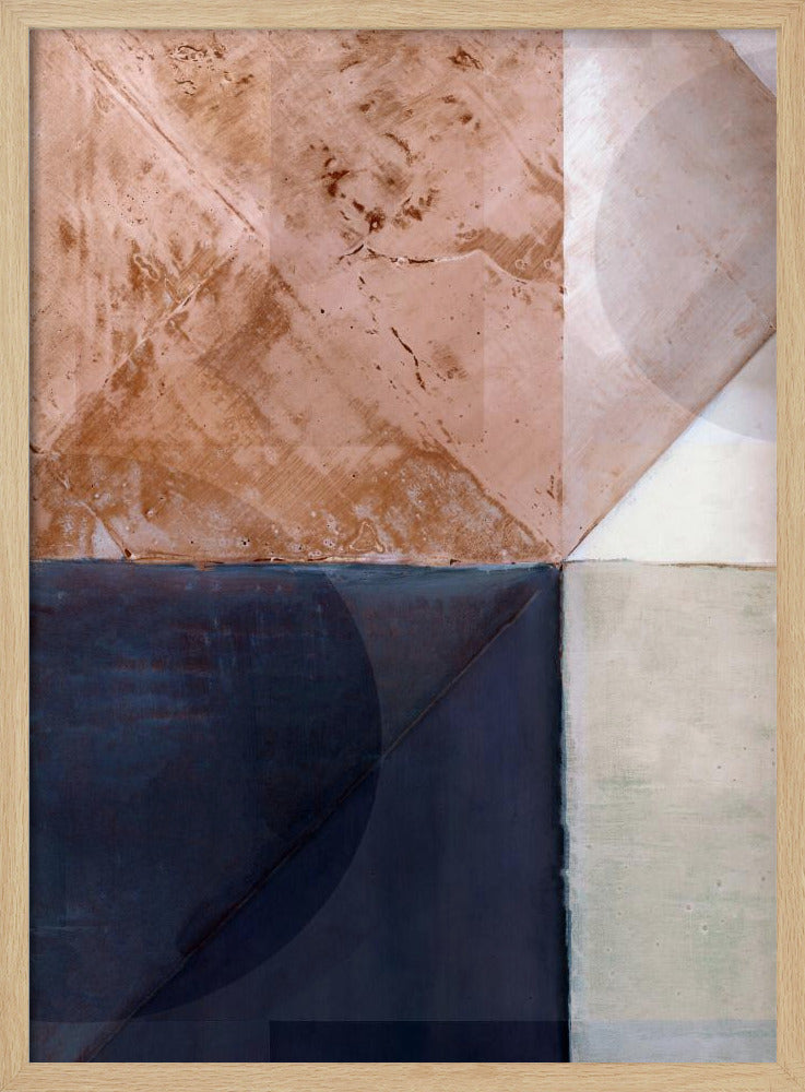 Abstraktes geometrisches Muster | Poster