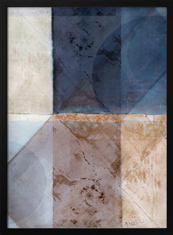 Abstraktes geometrisches Muster | Poster