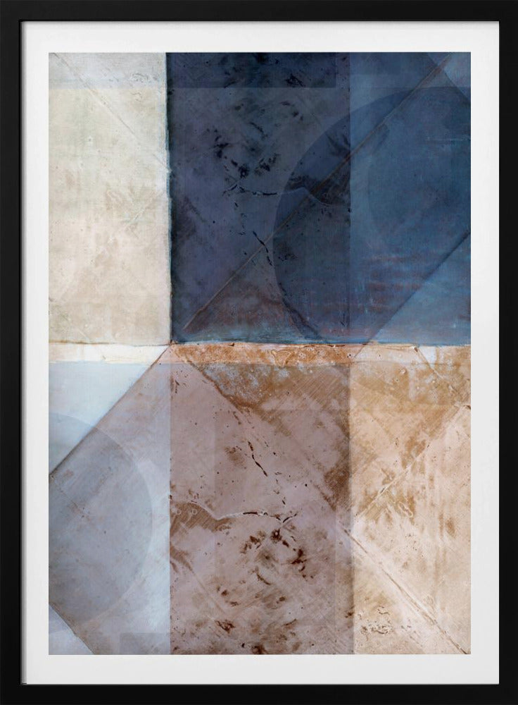 Abstraktes geometrisches Muster | Poster