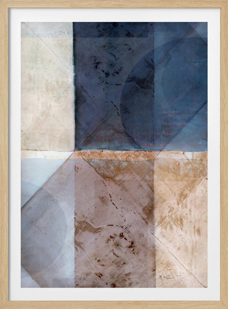 Abstraktes geometrisches Muster | Poster