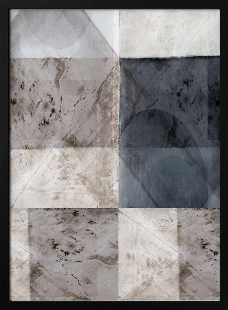 Abstraktes geometrisches Muster | Poster