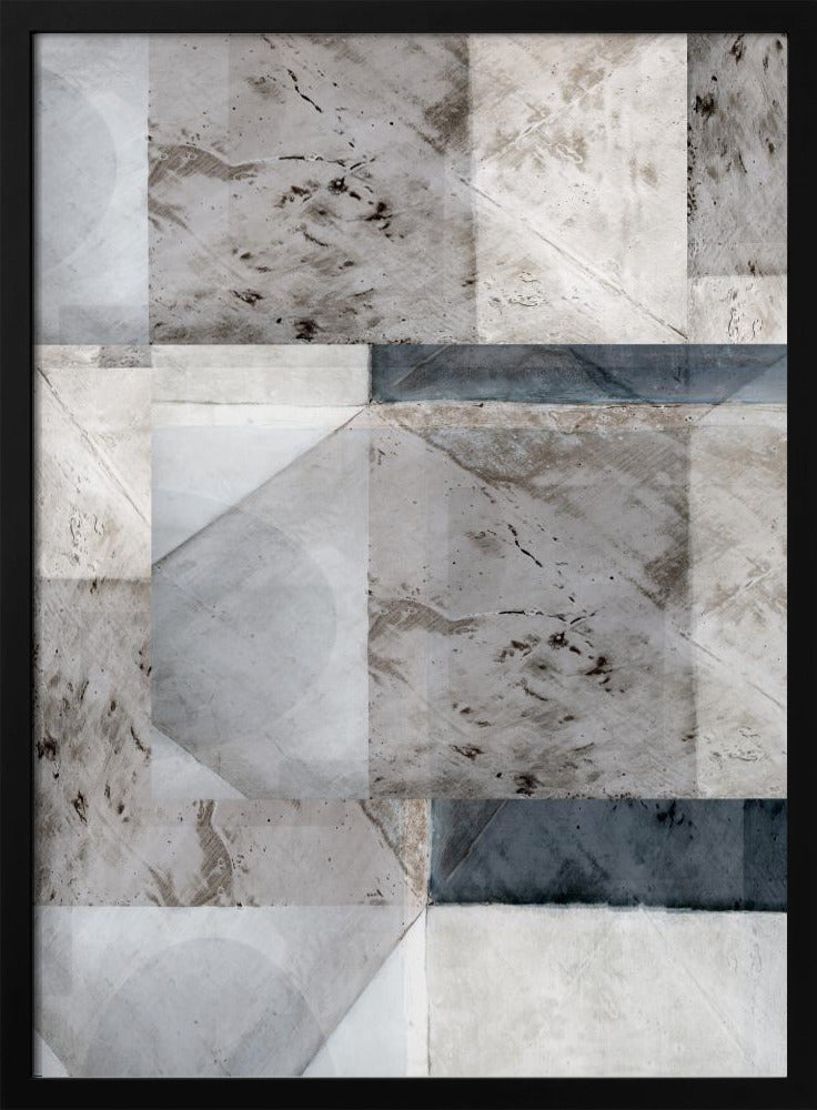 Abstraktes geometrisches Muster | Poster