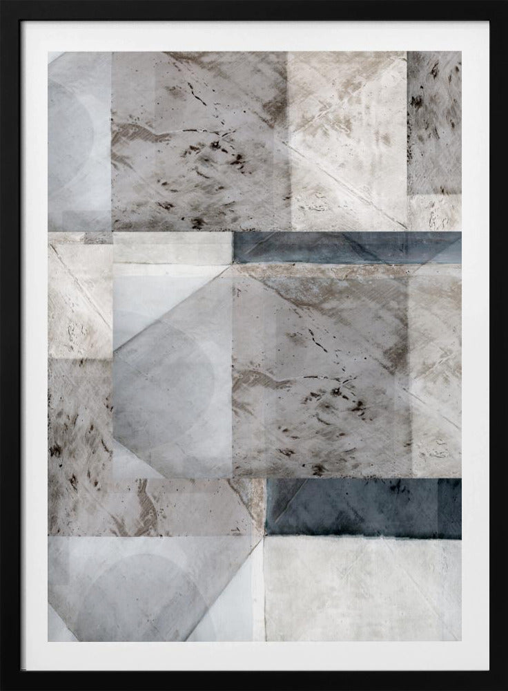 Abstraktes geometrisches Muster | Poster