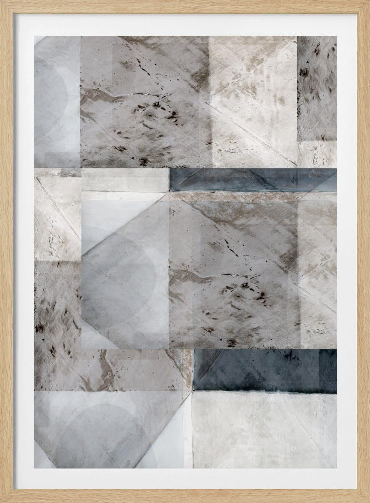 Abstraktes geometrisches Muster | Poster