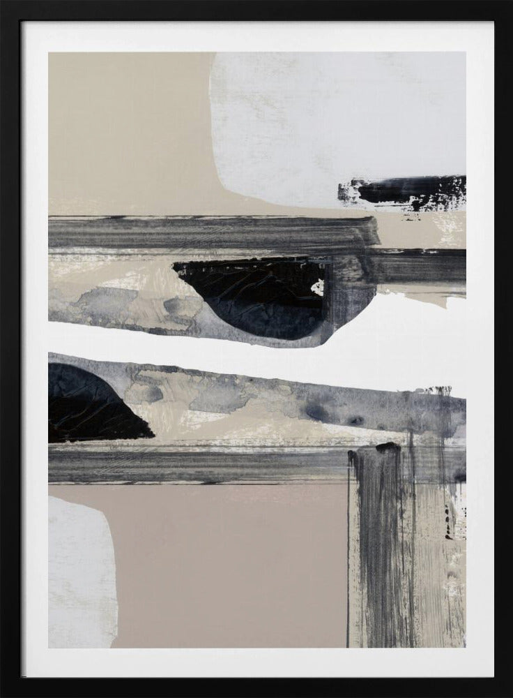 Neutrale geometrische Abstraktion | Poster