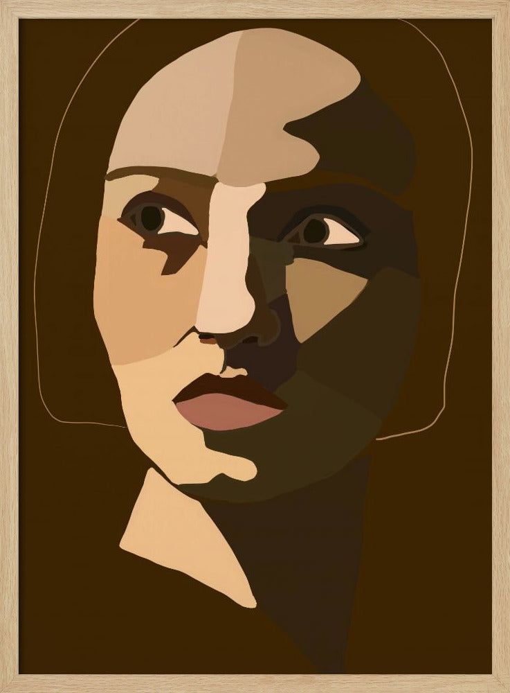 Frauenporträt | Poster