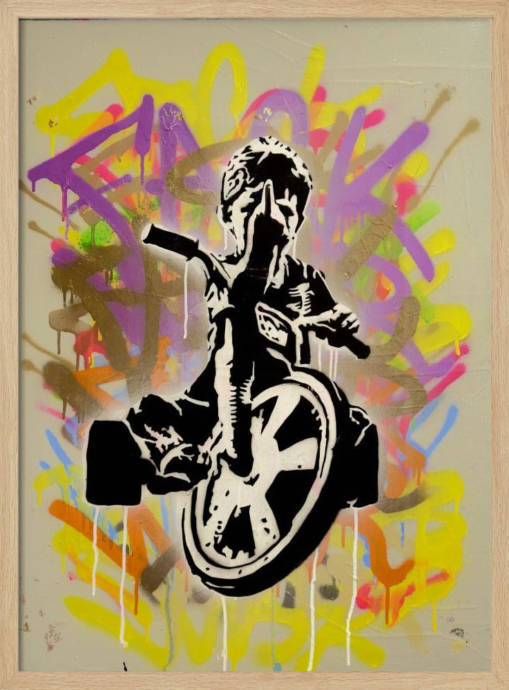 Child On A Tricycle | Poster