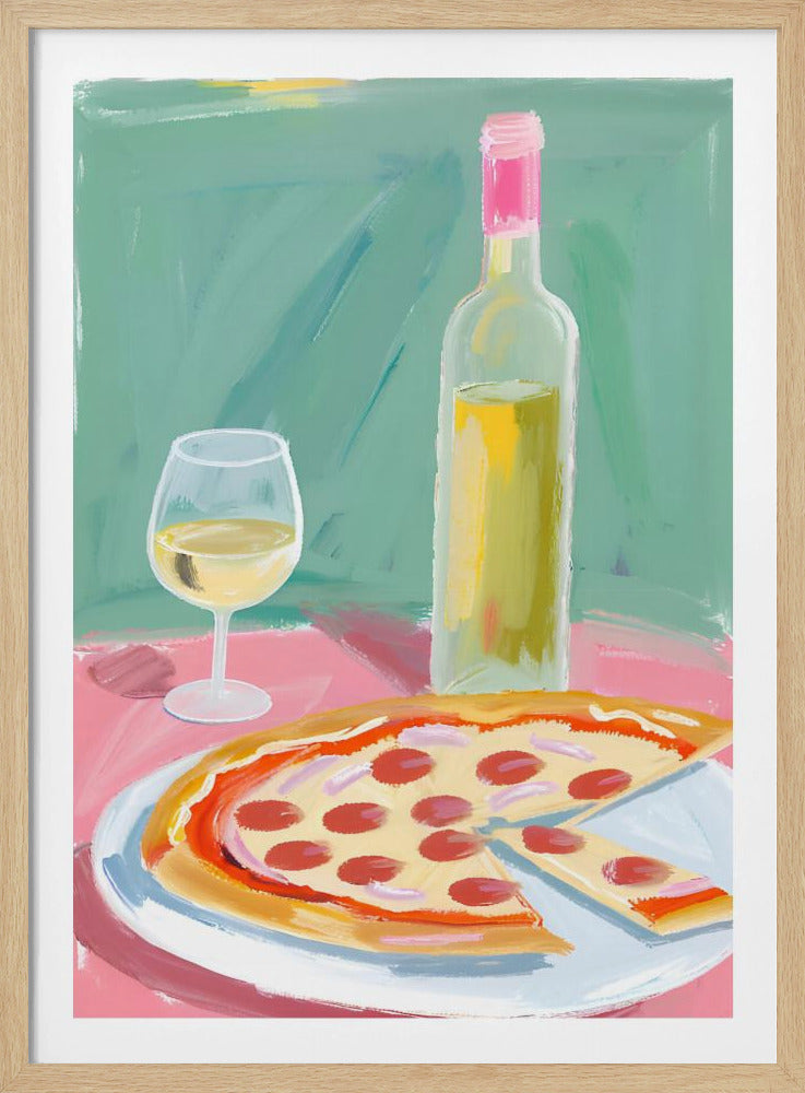Pizza et Vino | Poster
