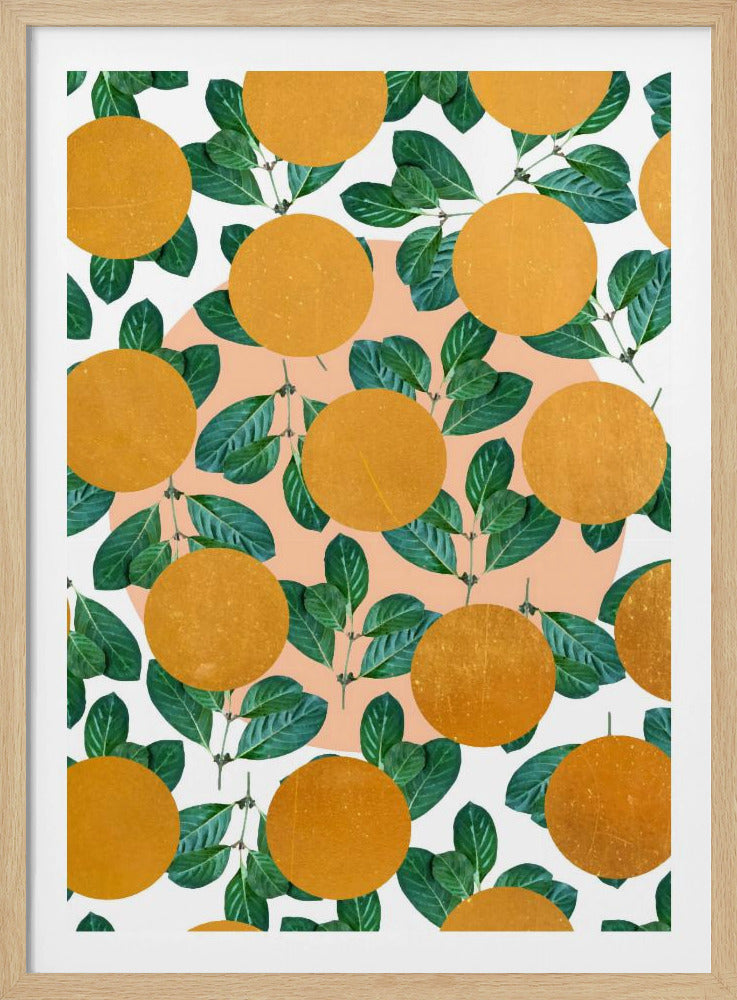 Beverly Botanisches Abstraktes Tropisches Poster