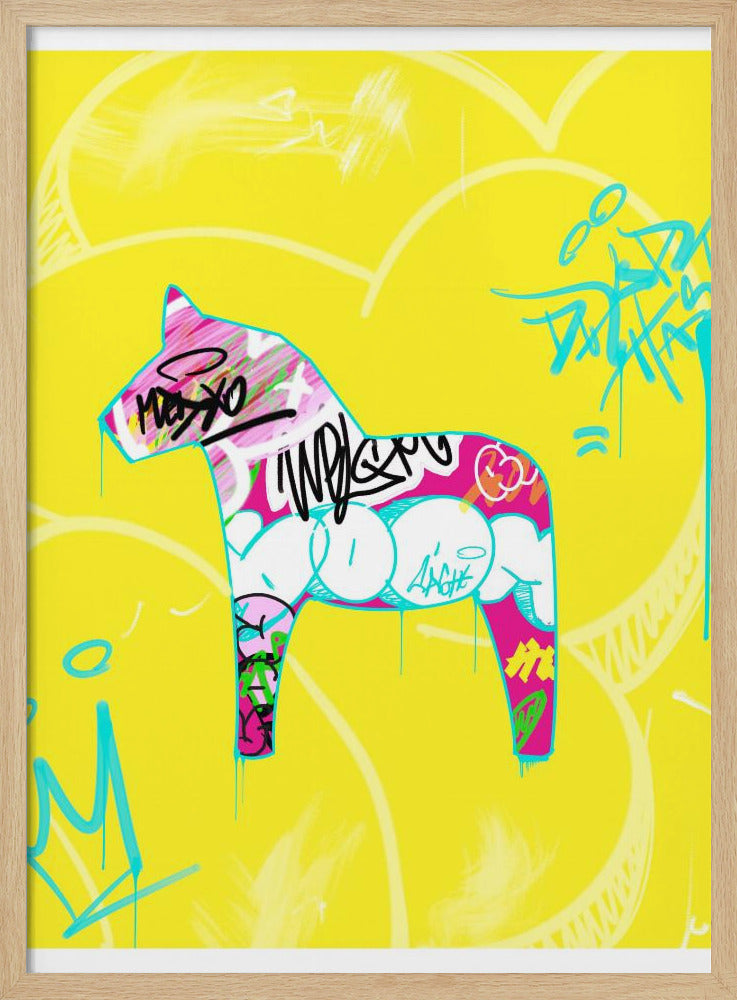 Graffiti Style Horse | Poster