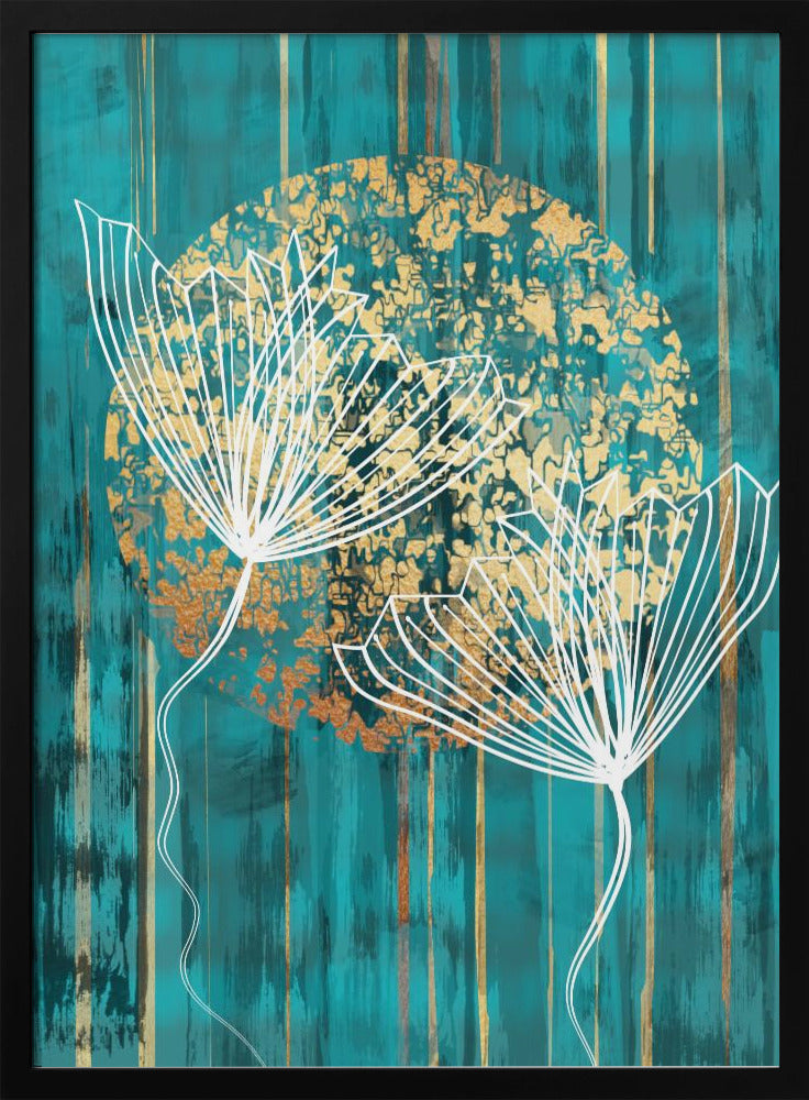 Abstrakter botanischer Kunstdruck | Poster