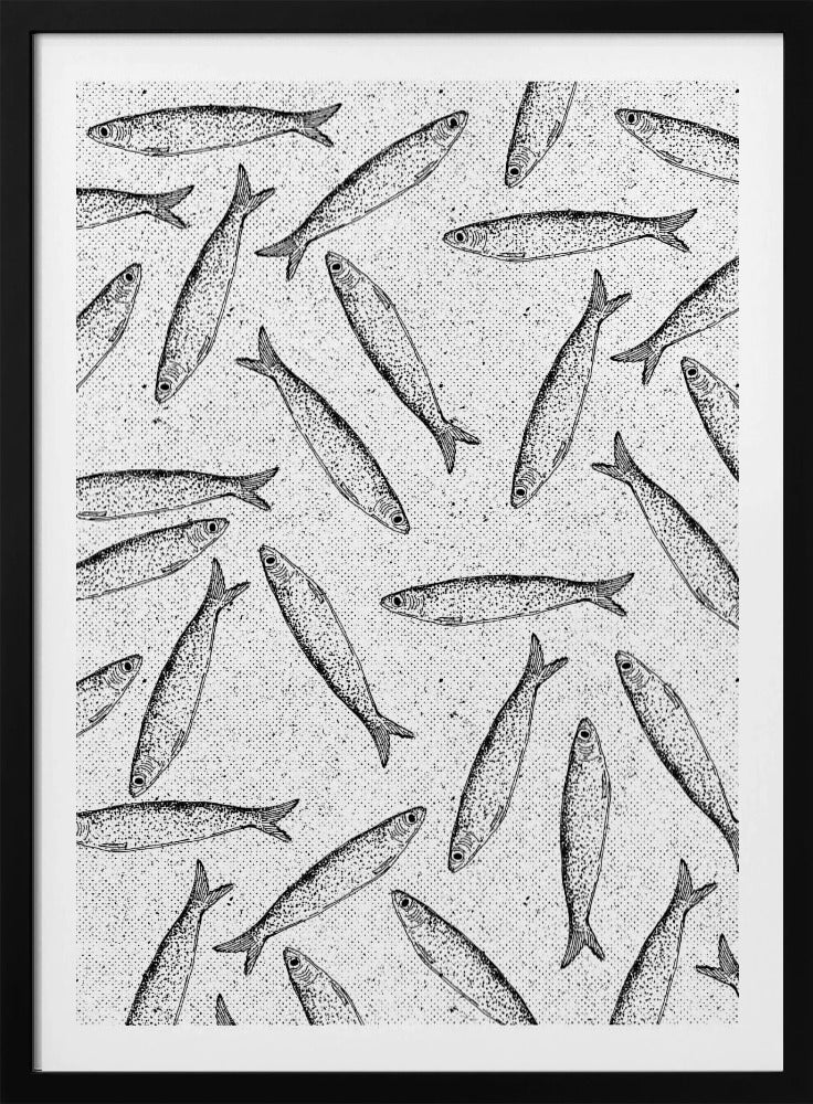 Sardinenfischmuster | Poster