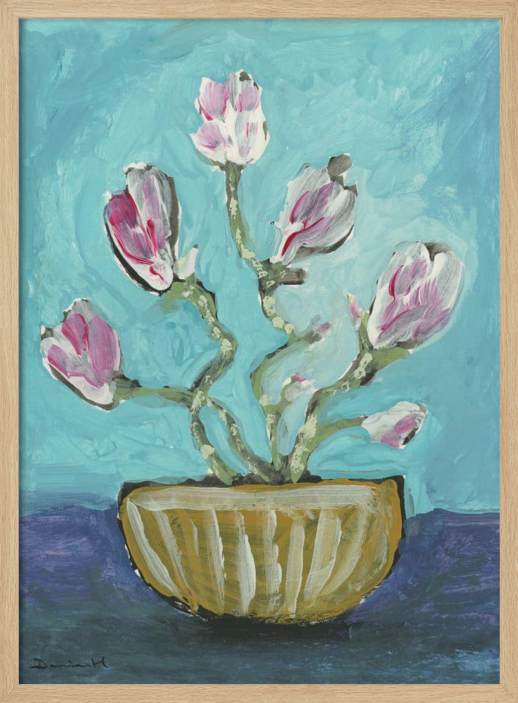 Magnolienvase | Poster