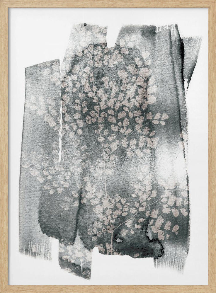 Abstract Watercolor Delicate Botanical Patterns | Poster