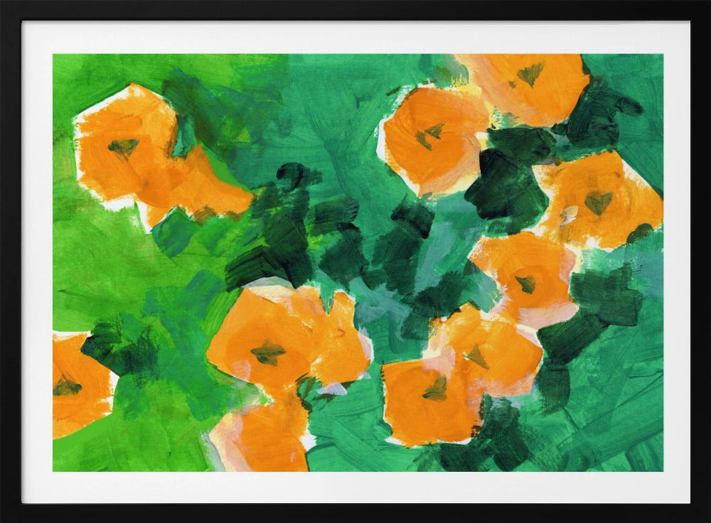 Goldene Blüte | Poster
