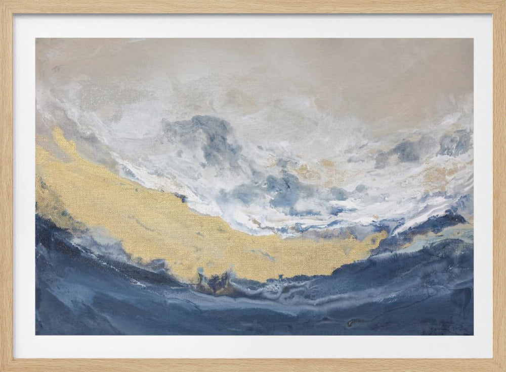 Goldene Horizontwelle | Poster